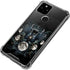 Crow and Moon Phases by Sarah Richter Google Pixel 5 Clear Case